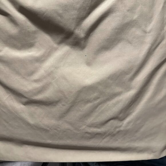 Vintage Tan Outback Jacket Removable Puffer Lining Down Insulated Faux Fur Large - Picture 14 of 16